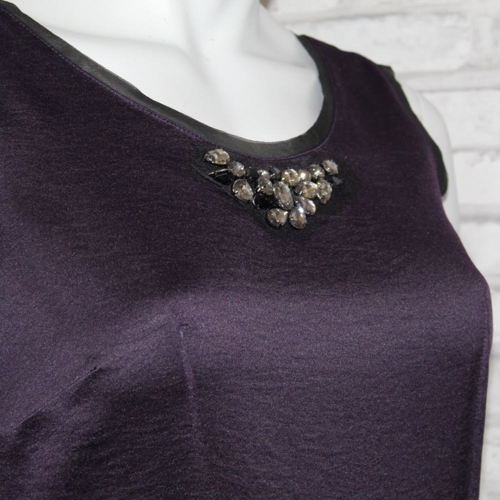 NWT Vera Wang Cocktail Fancy Dress (4) NEW Plum - Picture 4 of 8